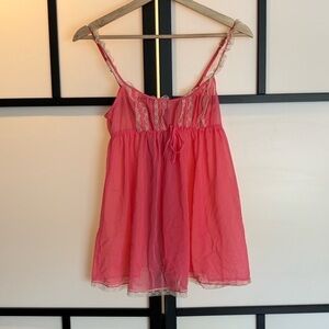 Victoria’s Secret sheer babydoll lingerie. Size XS